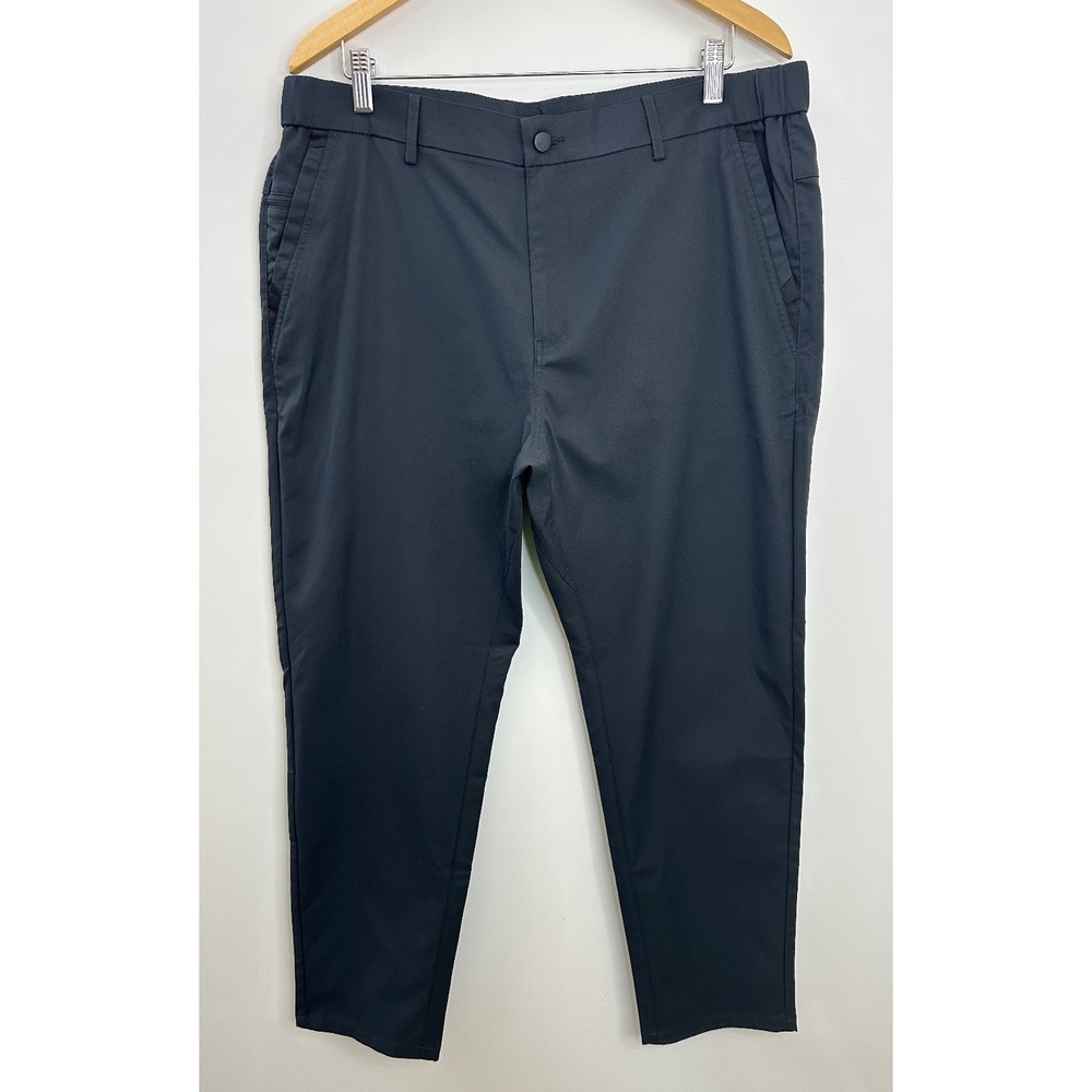 Jack Archer Jetsetter Tech Pants 36 x 28 Space Black Travel Performance Stretch - Picture 2 of 11